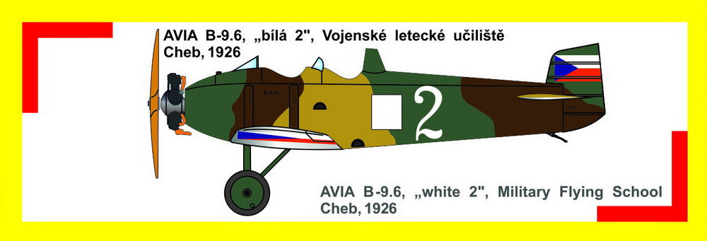 Kovozavody Prostejov 7276 1:72 Avia B-9 'Military'