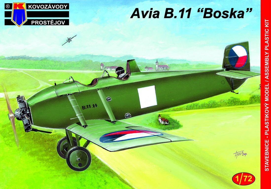 Kovozavody Prostejov 7278 1:72 Avia B-11 'Czechoslovak'