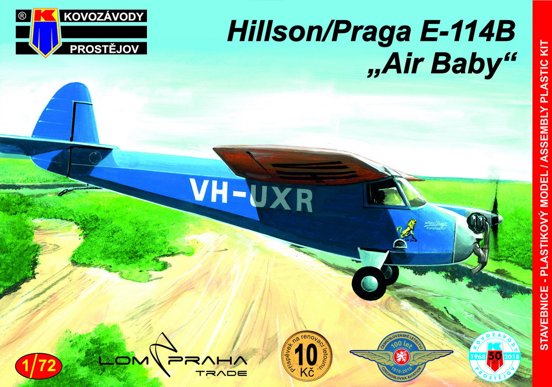 Kovozavody Prostejov 7294 1:72 Hilson/Praga E-114B 'Air Baby'