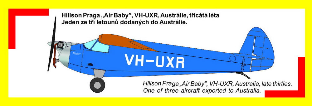 Kovozavody Prostejov 7294 1:72 Hilson/Praga E-114B 'Air Baby'