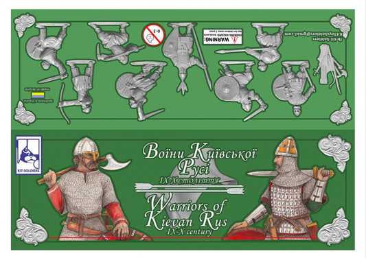 Kit-Soldiers 32011 1:32 Warriors of Kyiv Rus, IX-X century