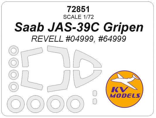 KV Models 72851 1:72 SAAB JAS-39C Gripen
