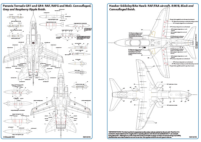 Kits-World KW132153 1:32 Hawker Siddeley/BAe Hawk - RAF/FAA