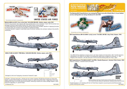 Kits-World KW144001 1:144 Boeing B-29A Superfortress