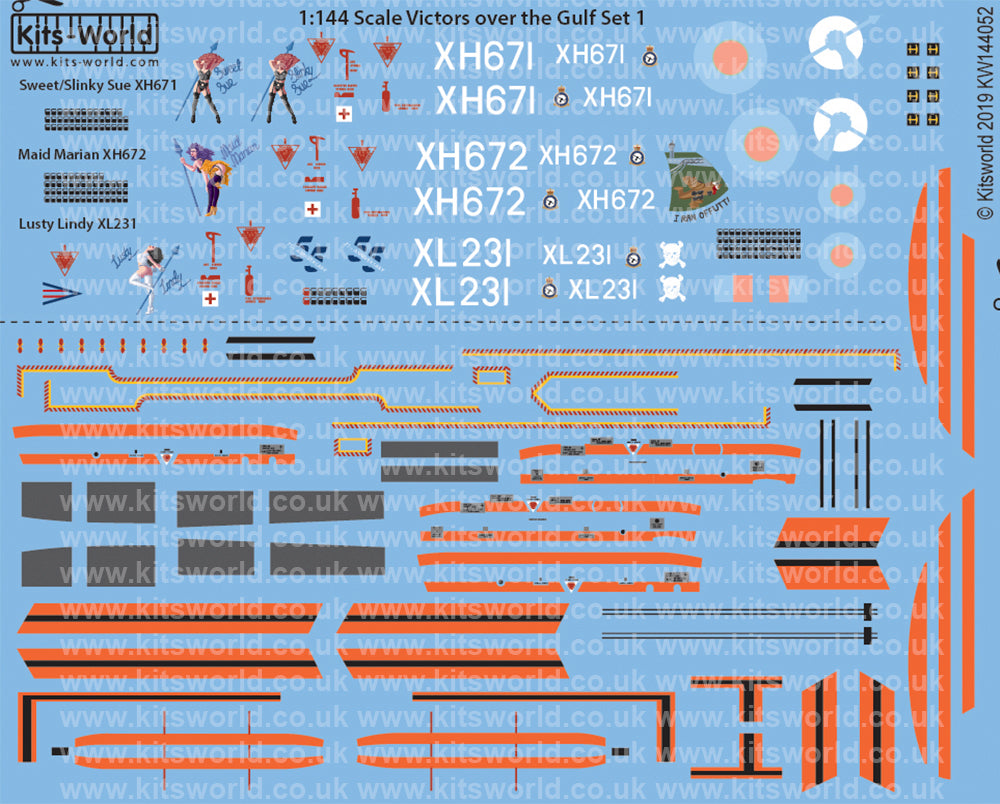 Kits-World KW144052 1:144 Handley-Page Victor