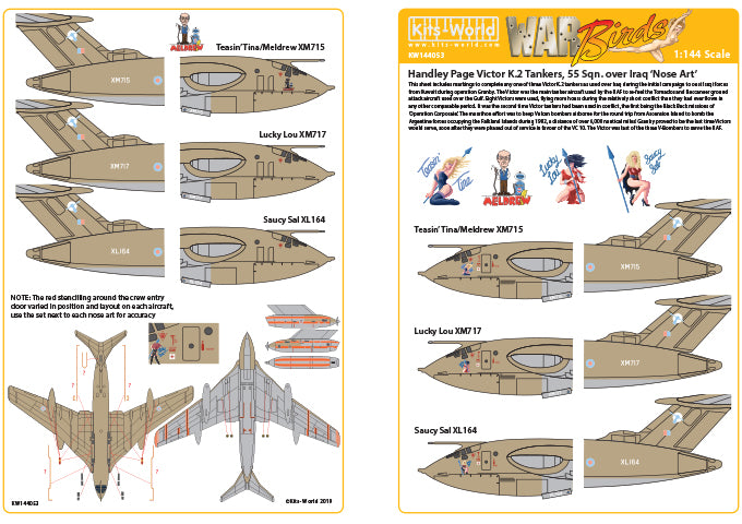 Kits-World KW144053 1:144 Handley-Page Victor Part 2