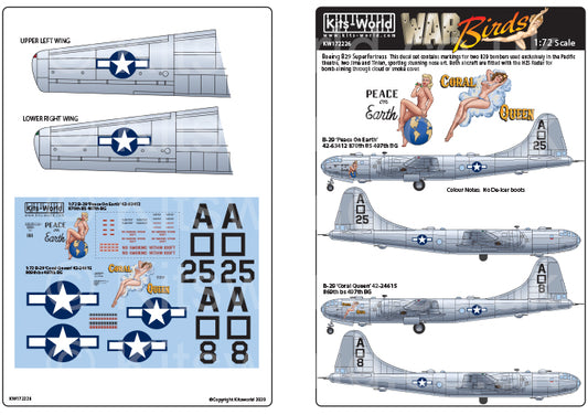 Kits-World KW172226 1:72 Boeing B-29 Superfortress