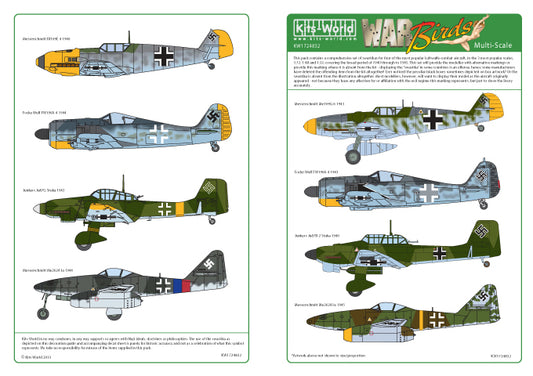 Kits-World KW1724832 1:144, 1:32, 1:48 & 1:72 German Insignia in Various Scales