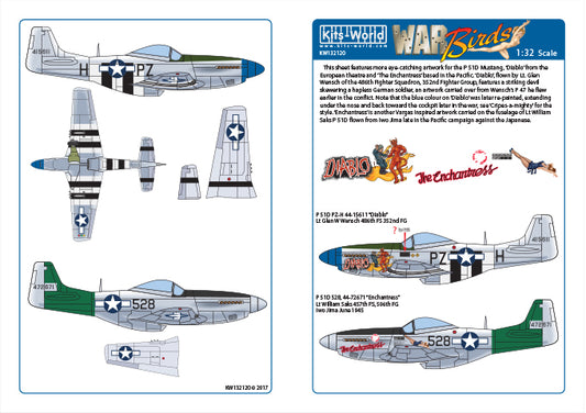 Kits-World KW132120 1:32 North-American P-51D Mustang