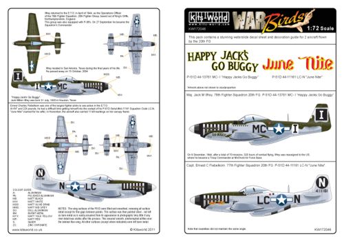 Kits-World KW172046 1:72 North-American P-51D Mustang