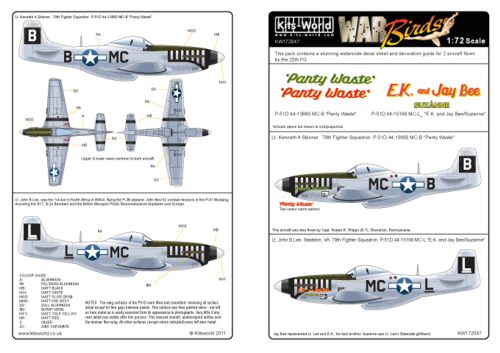 Kits-World KW172047 1:72 North-American P-51D Mustang