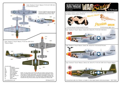 Kits-World KW172049 1:72 North-American P-51D Mustang