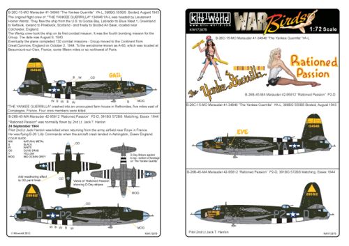 Kits-World KW172075 1:72 Martin B-26C Marauder