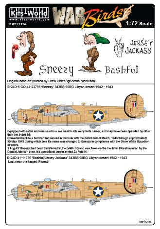 Kits-World KW172114 1:72 Consolidated B-24D Liberator