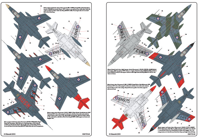 Kits-World KW172140 1:72 Blackburn Buccaneers S. Mk.2/Mk.2A/Mk.2B