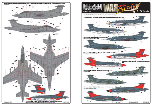 Kits-World KW172140 1:72 Blackburn Buccaneers S. Mk.2/Mk.2A/Mk.2B