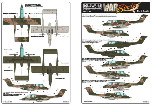 Kits-World KW172141 1:72 North-American Rockwell OV-10 Bronco