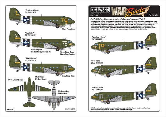 Kits-World KW172206 1:72 Douglas C-47A Dakota