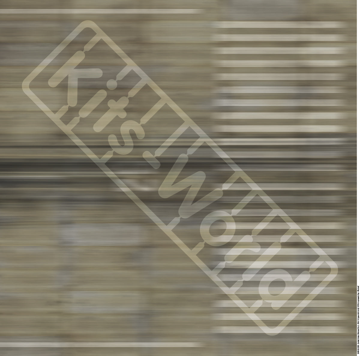 Kits-World B48-508 1:48 PAG-14 Pre-Stressed Concrete Slab- Blurred 675mm(W) x 675mm(H)