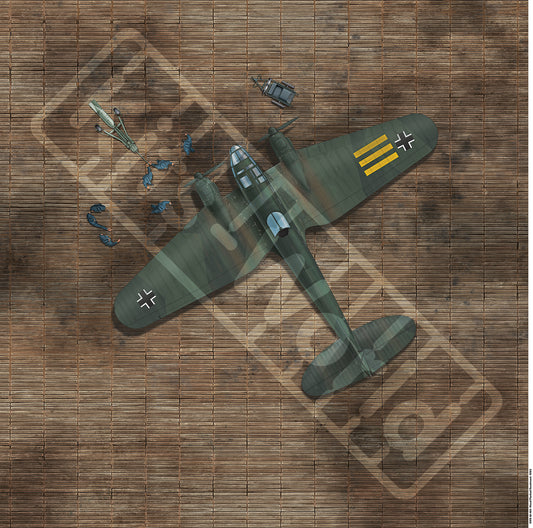 Kits-World B72-485 1:72 Wood Planked Revetment, Great War and Second World War. 450mm(W) x 450mm(H)
