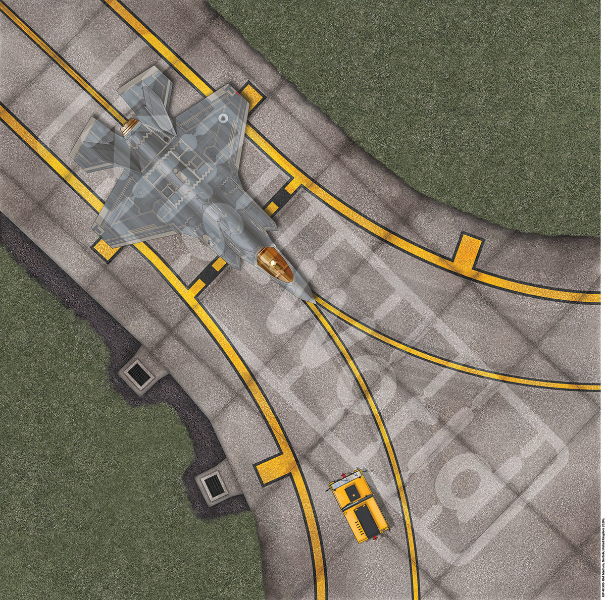 Kits-World B72-500 1:72 RAF Marham, Norfolk, United Kingdom, 2018-. 450mm(W) x 450mm(H)