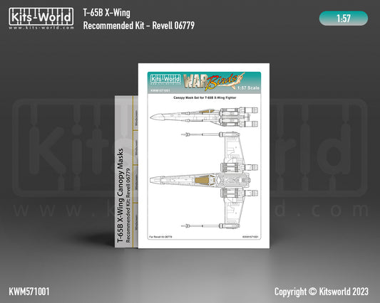 Kits-World KWM571001 1:57 X-wing Starfighter