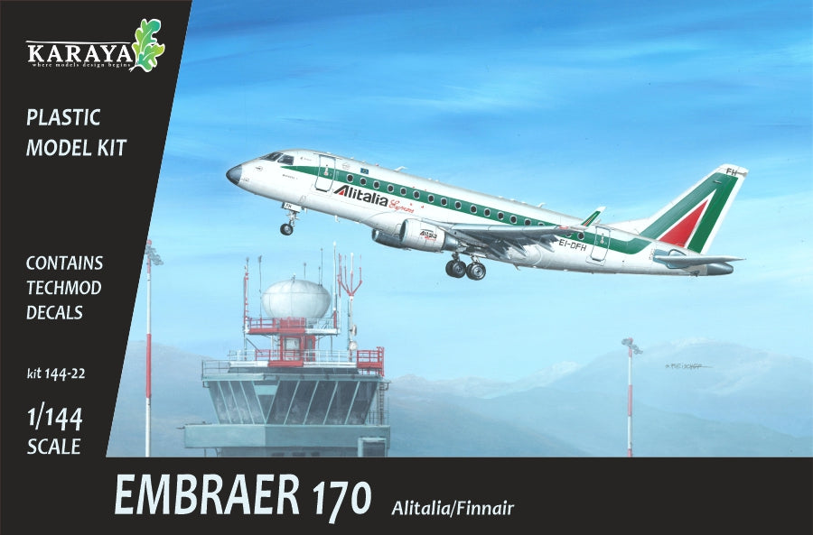 Karaya 144-22 1:144 Embraer 170 Alitalia/Finnair