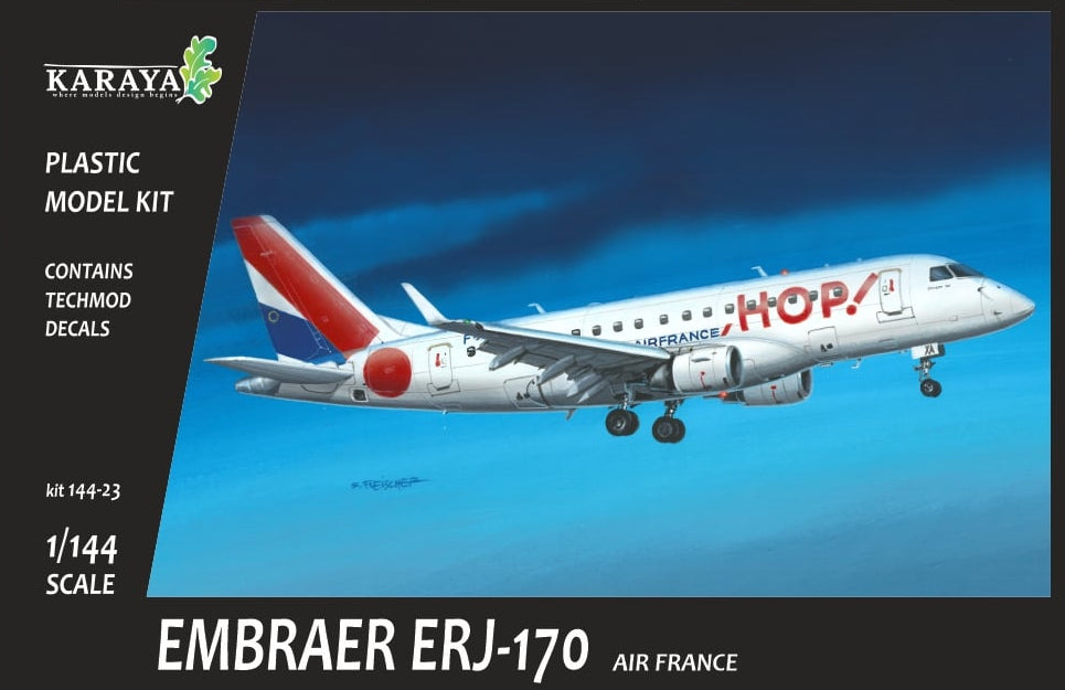 Karaya 144-23 1:144 Embraer ERJ-170 Air France HOP! (ex-Hasegawa)
