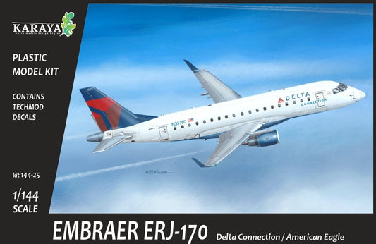 Karaya 144-25 1:144 Embraer ERJ-170 Delta Connection/American Eagle