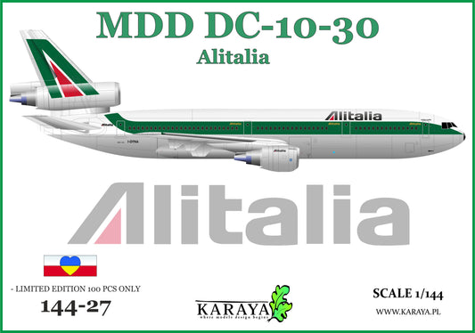 Karaya 144-27 1:144 DC-10-30 Alitalia