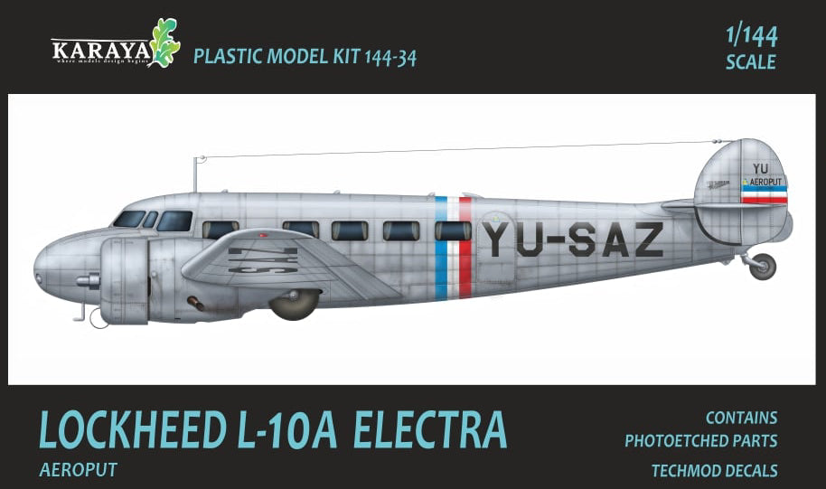 Karaya 144-34 1:144 Lockheed L-10A Electra