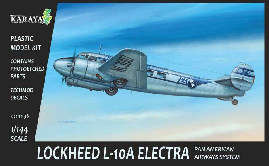 Karaya 144-36 1:144 Lockheed L-10 Electra  early Pan Am