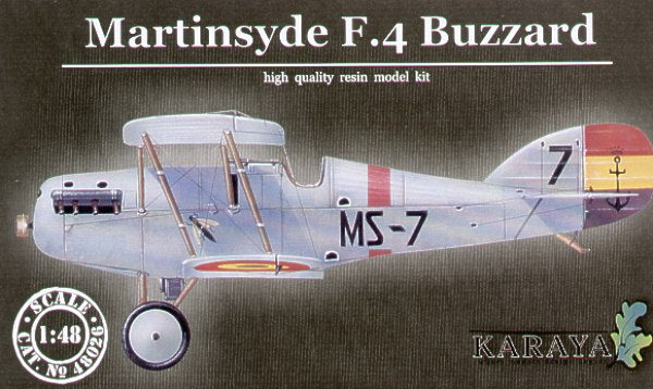 Karaya 48026 1:48 Martinsyde F.4 Buzzard Spanish version