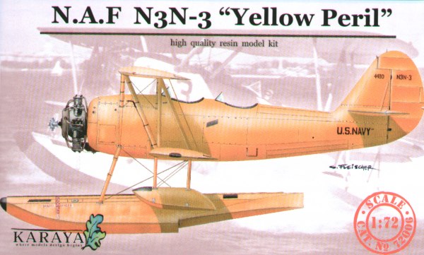 Karaya 72006 1:72 NAF N3N-3 'Yellow Peril' on floats