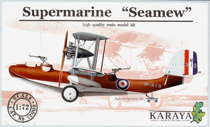 Karaya 72008 1:72 Supermarine Seamew flying boat/seaplane