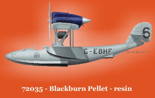 Karaya 72035 1:72 Blackburn Pellet flying boat