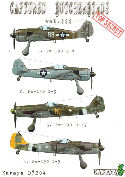 Karaya D7204 1:72 Captured Butcherbird Part 3