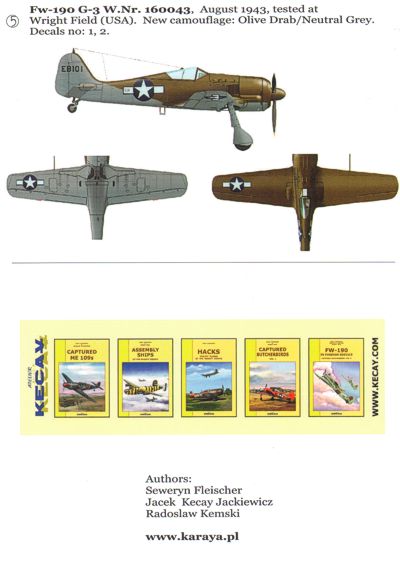 Karaya D7204 1:72 Captured Butcherbird Part 3