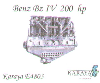 Karaya E4803 1:48 Benz Bz IV 200hp