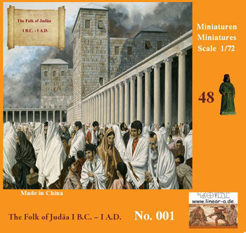 Linear-A 001 1:72 The Folk of Judea 1 B.C. - A.D. Jewish Civilians