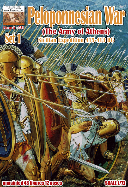 Linear-A 031 1:72 Pelopennesian War (The Army of Athens) Set 1