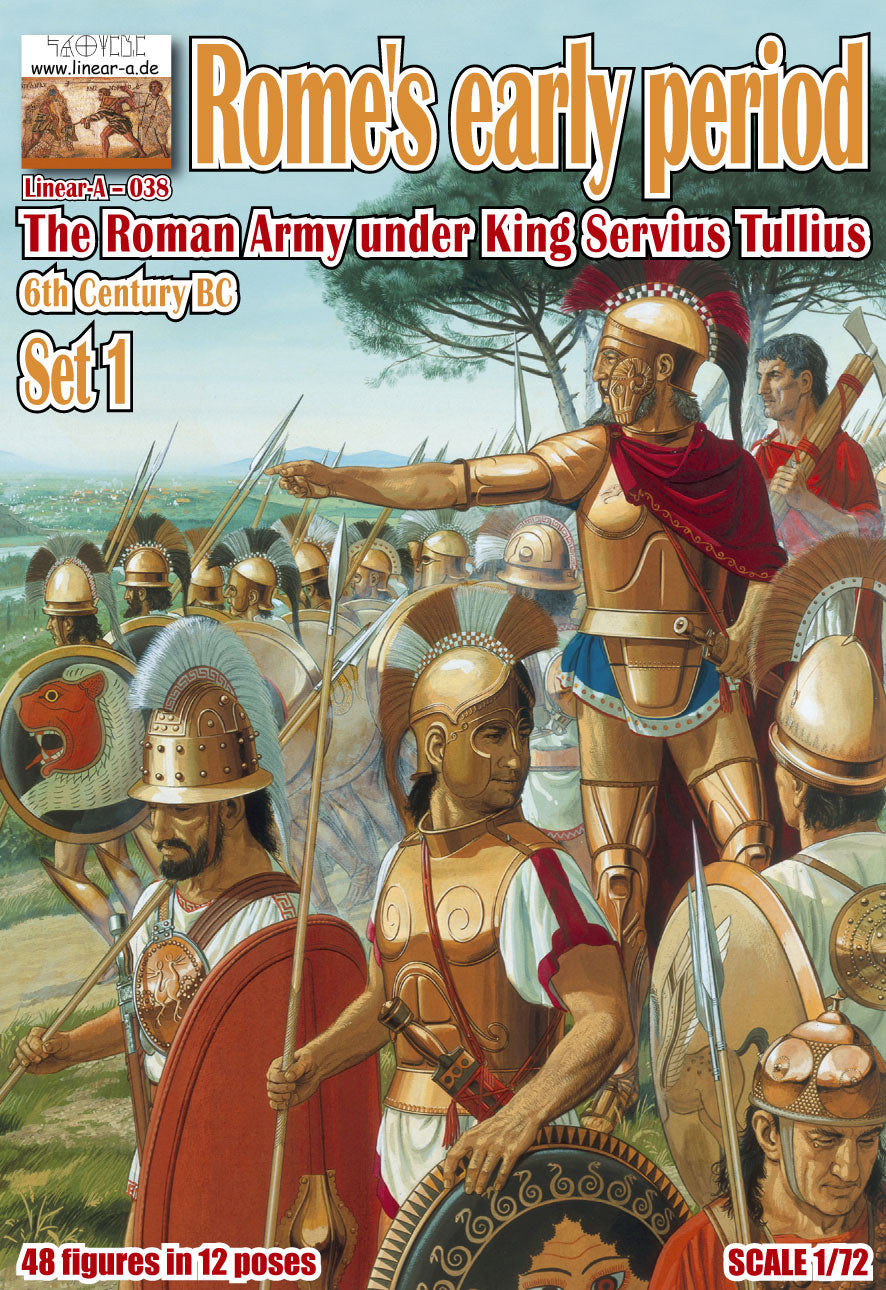 Linear-A 038 1:72 Rome's Early Period Set 1
