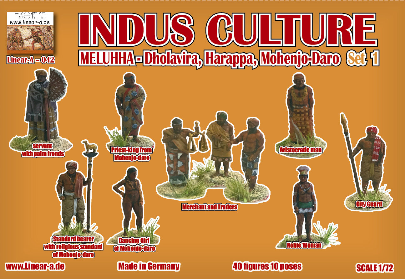 Linear-A 042 1:72 Indus Culture 3300 BC to 1300 BC Set 1