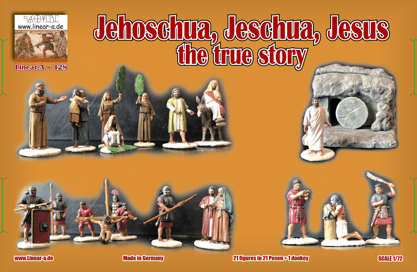 Linear-A LA128 1:72 Jehoschua, Jeschua, Jesus The True Story