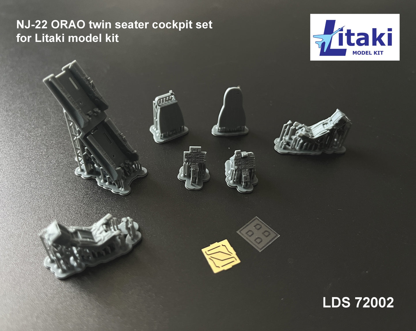 Litaki Model Kit LDS 72002 1:72 cockpit set for Soko NJ-22 ORAO