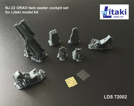 Litaki Model Kit LDS 72002 1:72 cockpit set for Soko NJ-22 ORAO