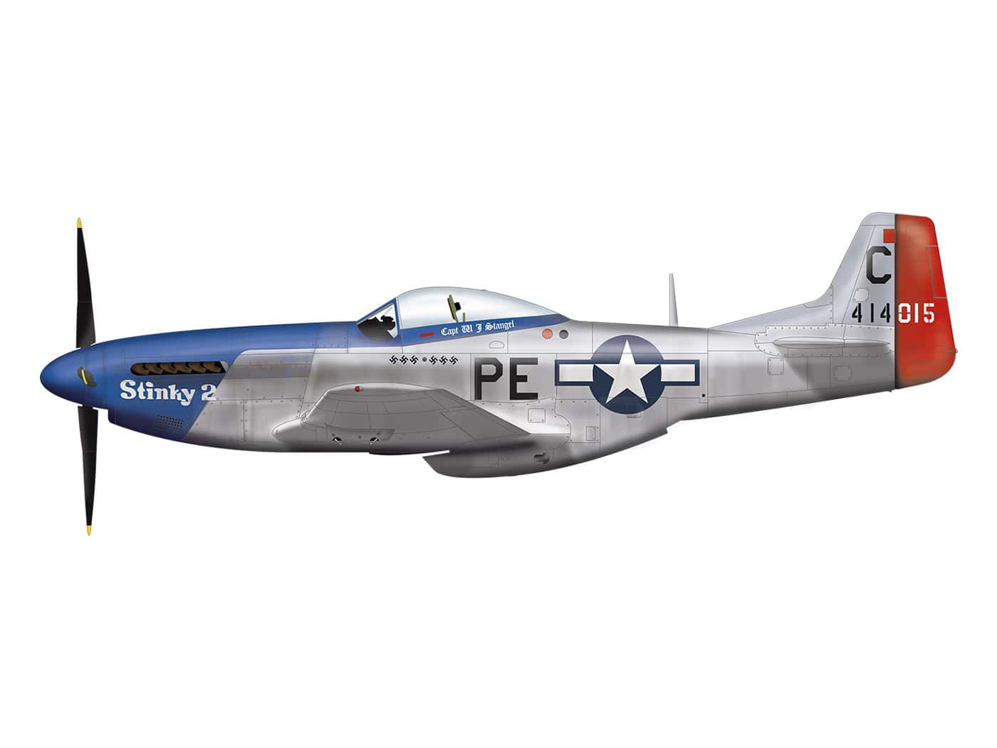 Duke Hawkins LEK-003 1:48 Limited Edition gift set of the P-51D Mustang