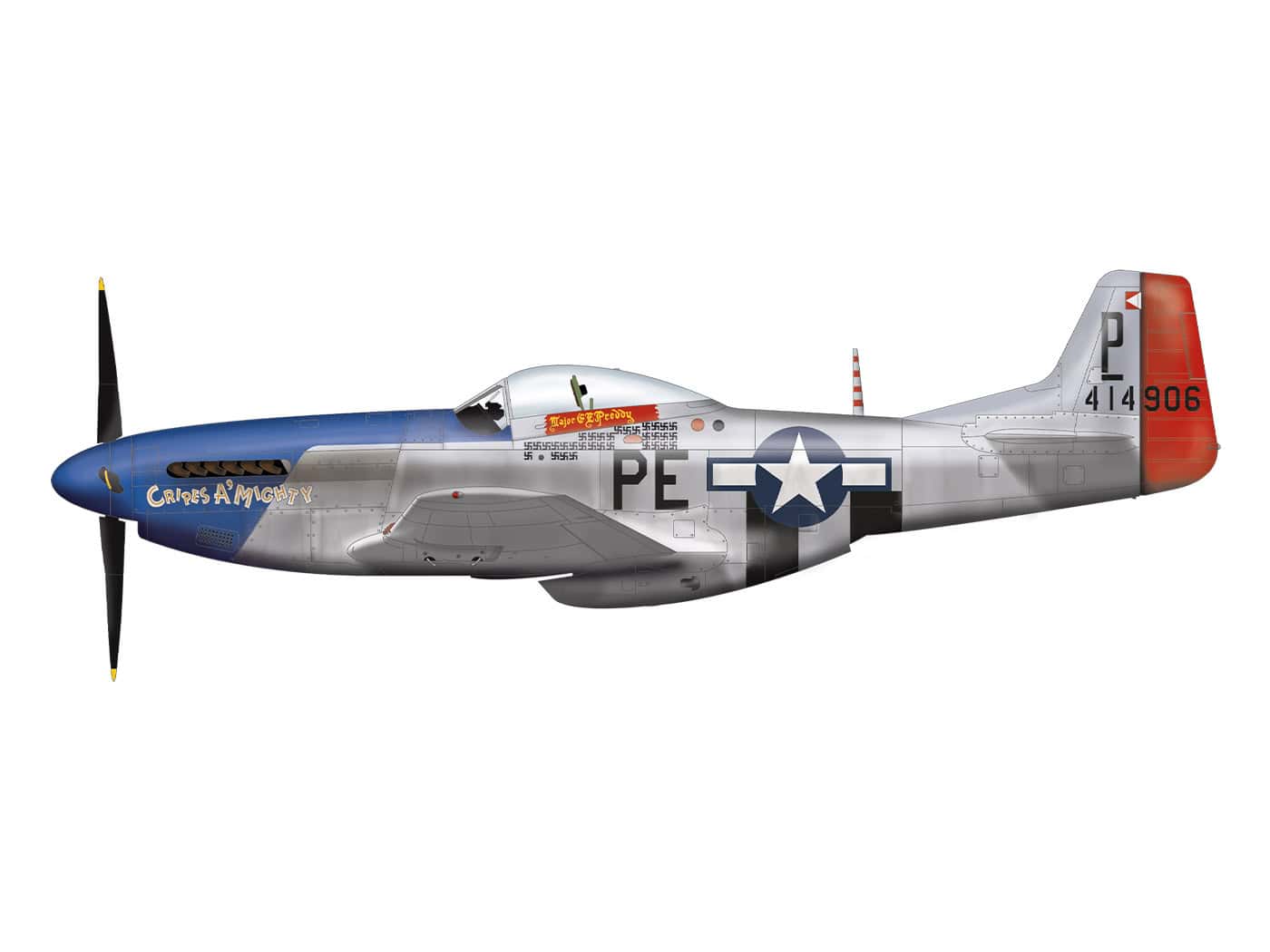 Duke Hawkins LEK-003 1:48 Limited Edition gift set of the P-51D Mustang