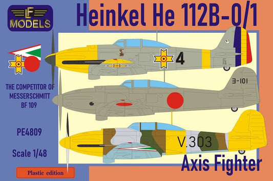 LF Models PE4809 1:48 Heinkel He-112B-0/1 Axis Fighter
