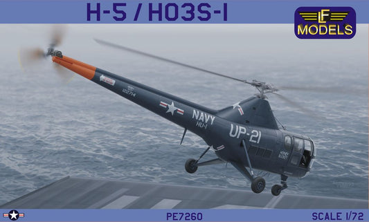 LF Models PE7260 1:72 H-5 / H03S-1 (Korean war, USAF service, US Rescue